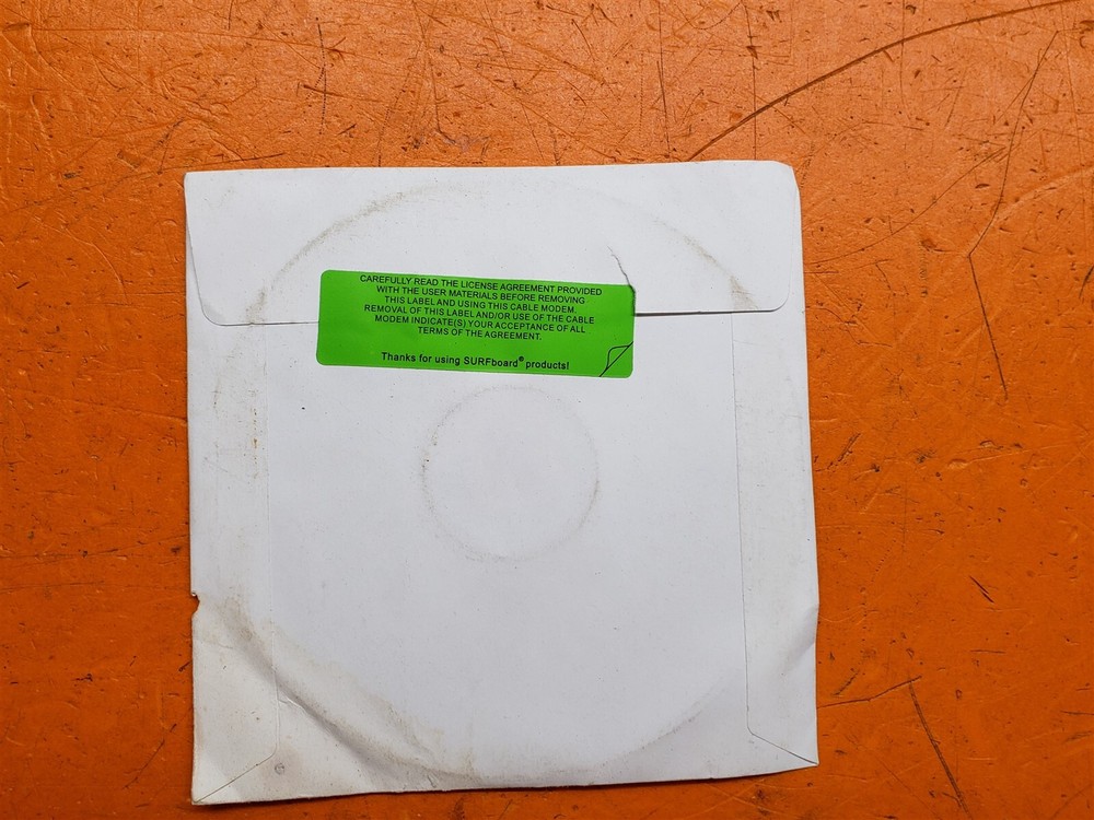 ⭐️⭐️⭐️⭐️⭐️ Sealed Motorola Wireless Cable Modem Gateway SBG900 Software CD Disc