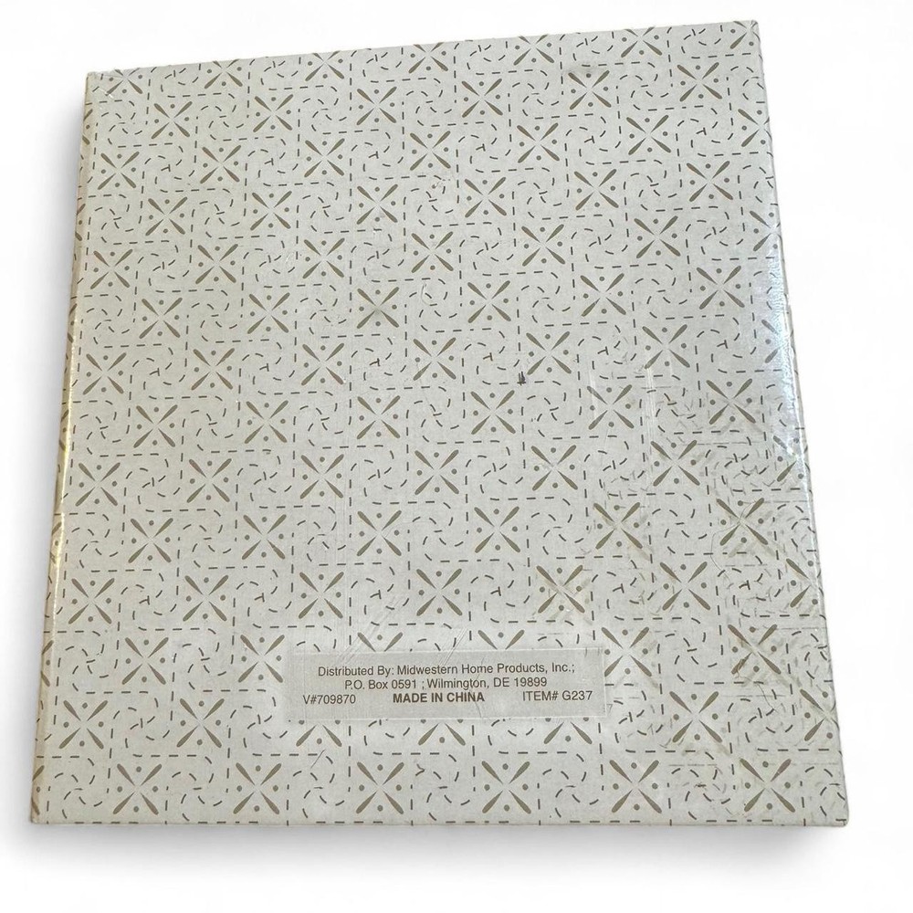 VTG 3x3 Sewing Decor Picture Frame