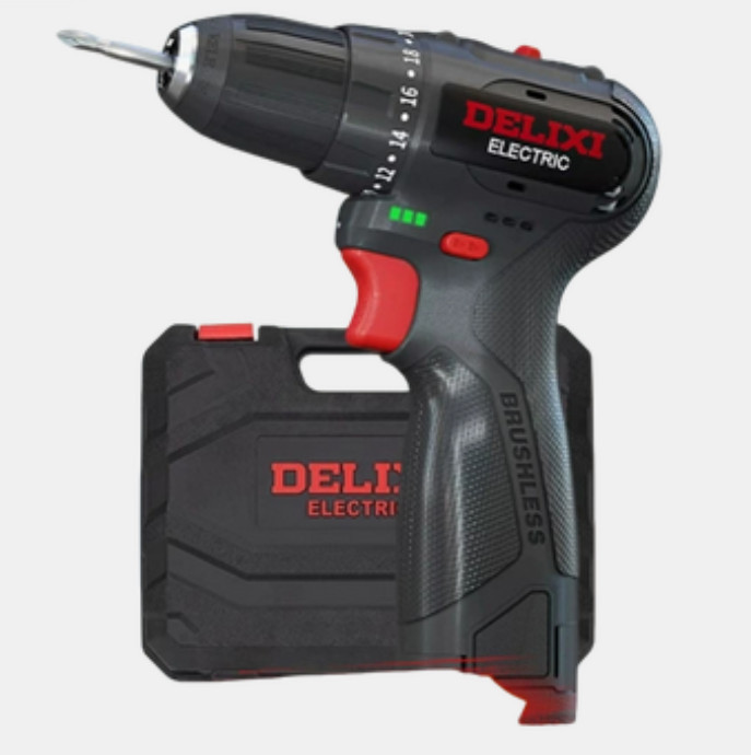Delixi Brushless Lithium Drill