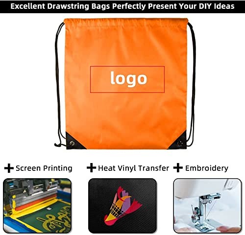 Drawstring Backpack Bulk Pcs Draw String Bags Cinch Bag 60 10 Colors