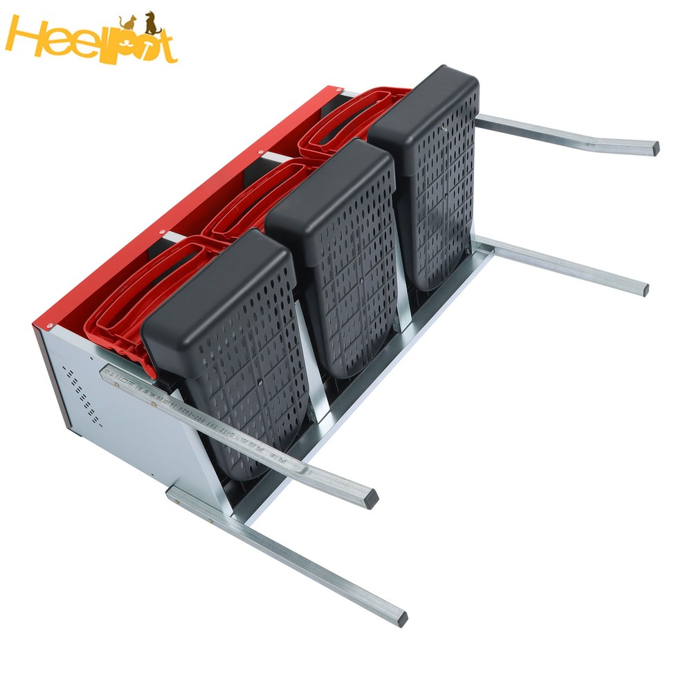 3 Compartments Red High Quality Materials Nesting Box Chickens Egg Laying Box