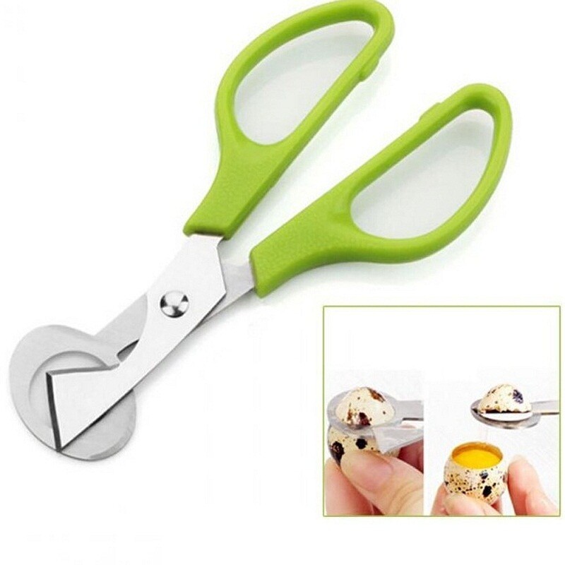 Stainless Steel Quail Egg Scissor Multi-functional Egg Shell Opener Kitchen Tool