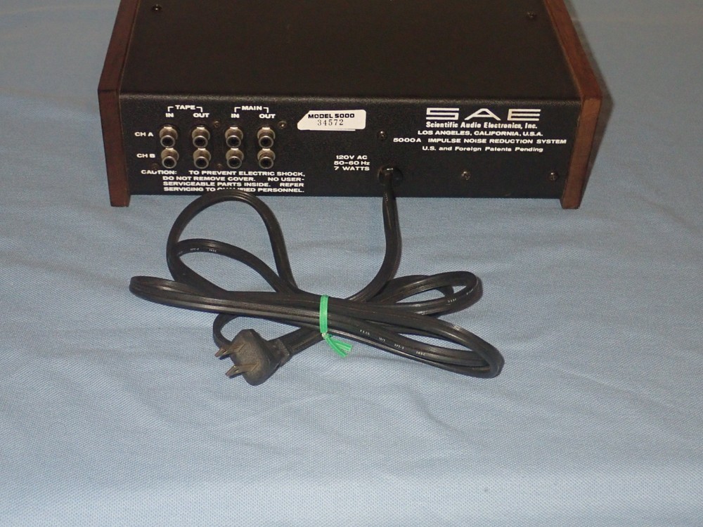 SAE 5000A Impulse Noise Reduction System Works Serviced