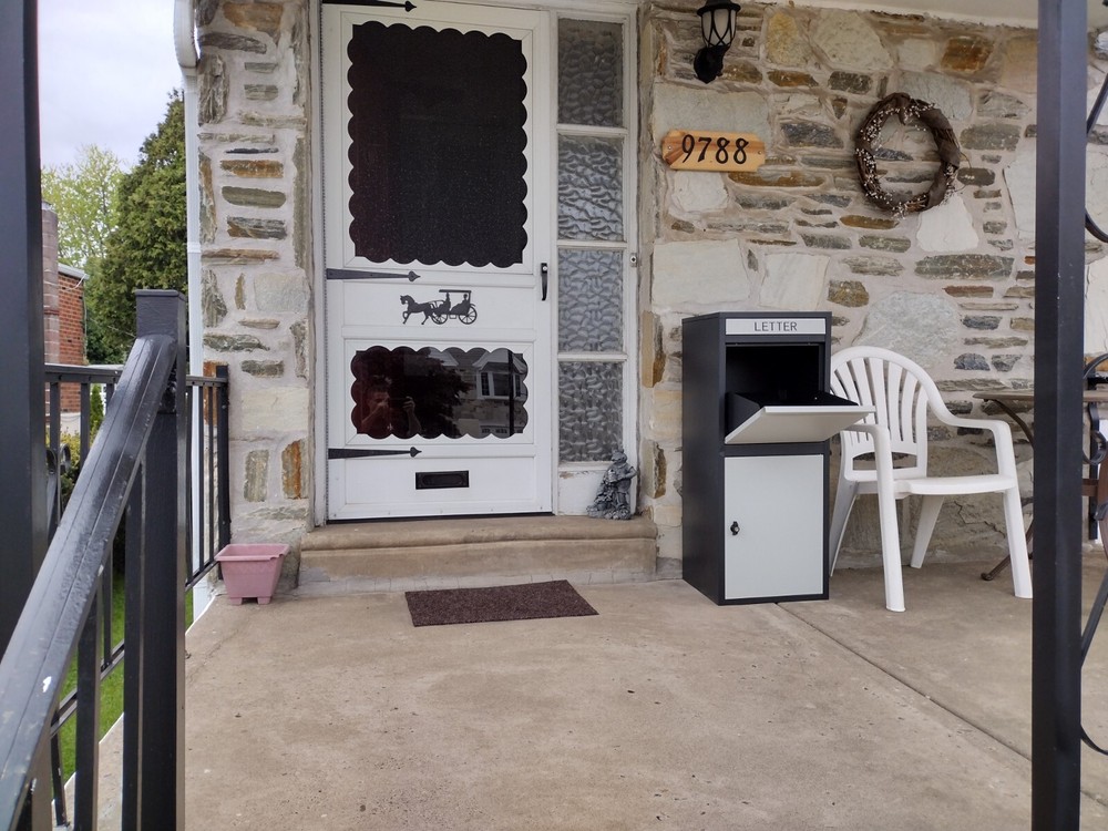 Stainless steel home Parcel Box