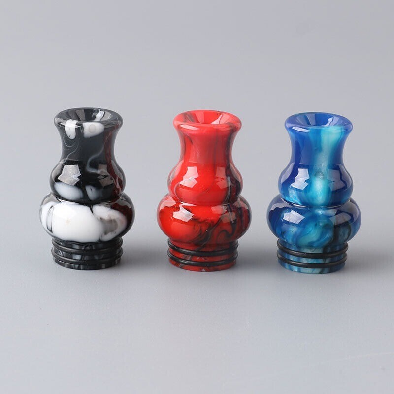 810 Big Belly Resin Multicolor Drip Tip Nozzle Random 3PCS