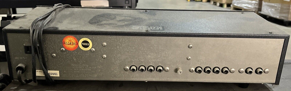 NUMARK VINTAGE STEREO FREQUENCY QUALIZER MODEL EQ2250