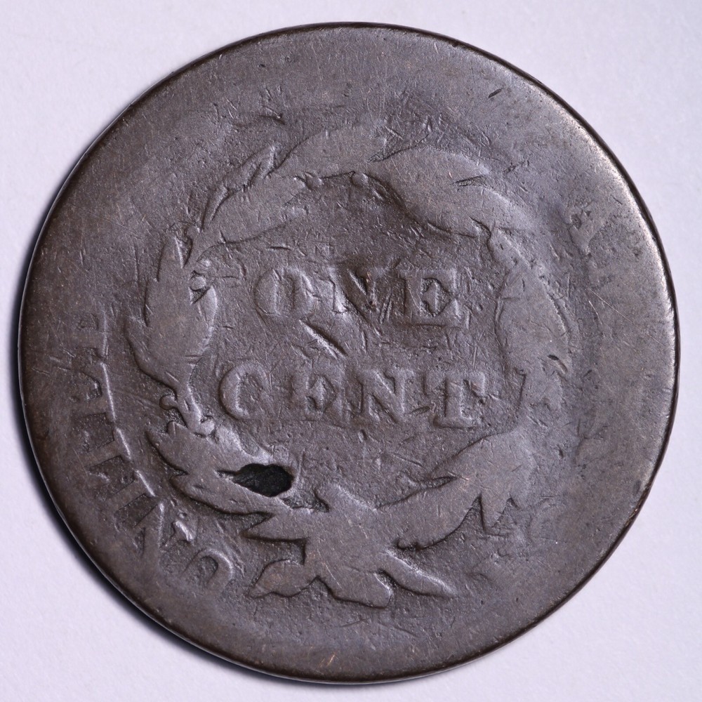 1822 Coronet Head Large Cent FREE SHIPPING E504 KCM