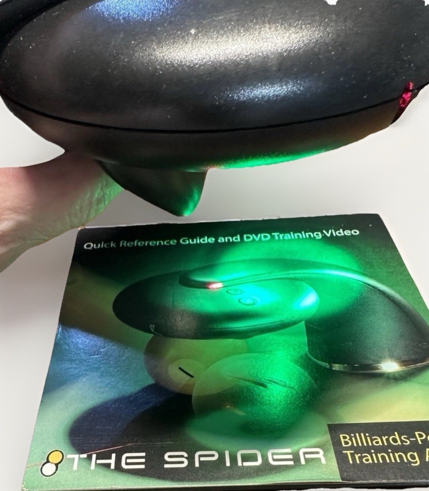 The Spider Billiards Pool Training Aid Device Laser Technology HTF