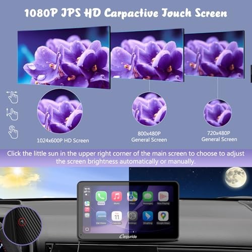 W701 Pro with Wireless Bluetooth Transmission Portable Carplay & Android Auto