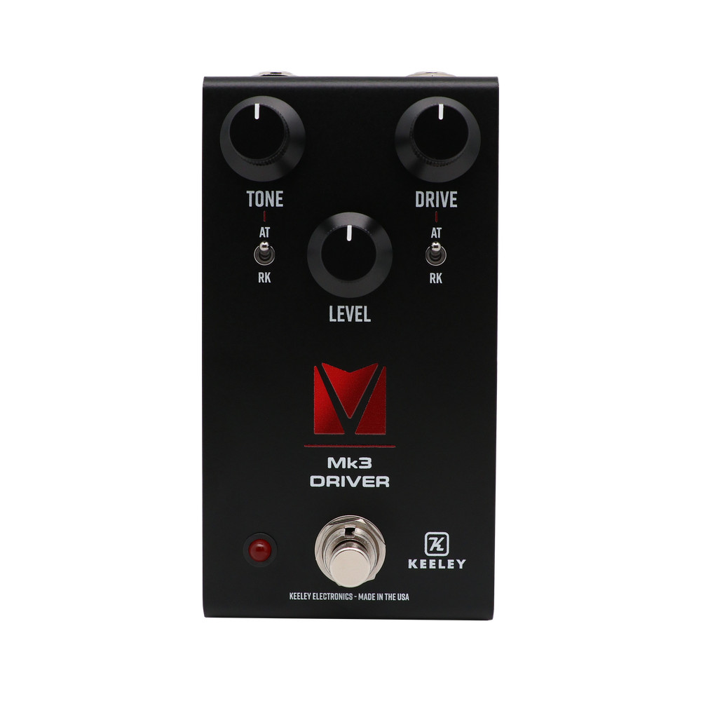 Keeley Electronics Mk3 Driver Andy Timmons Full Range Overdrive Pedal - Black