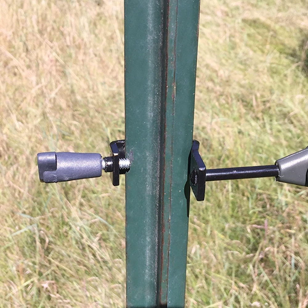 T-Post Trail Camera Holder | Compact Sturdy Adjustable Design | Easy Installatio