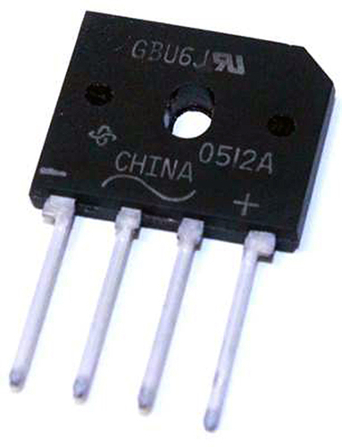 GBU6J Bridge Rectifier 6 Amp / 600V