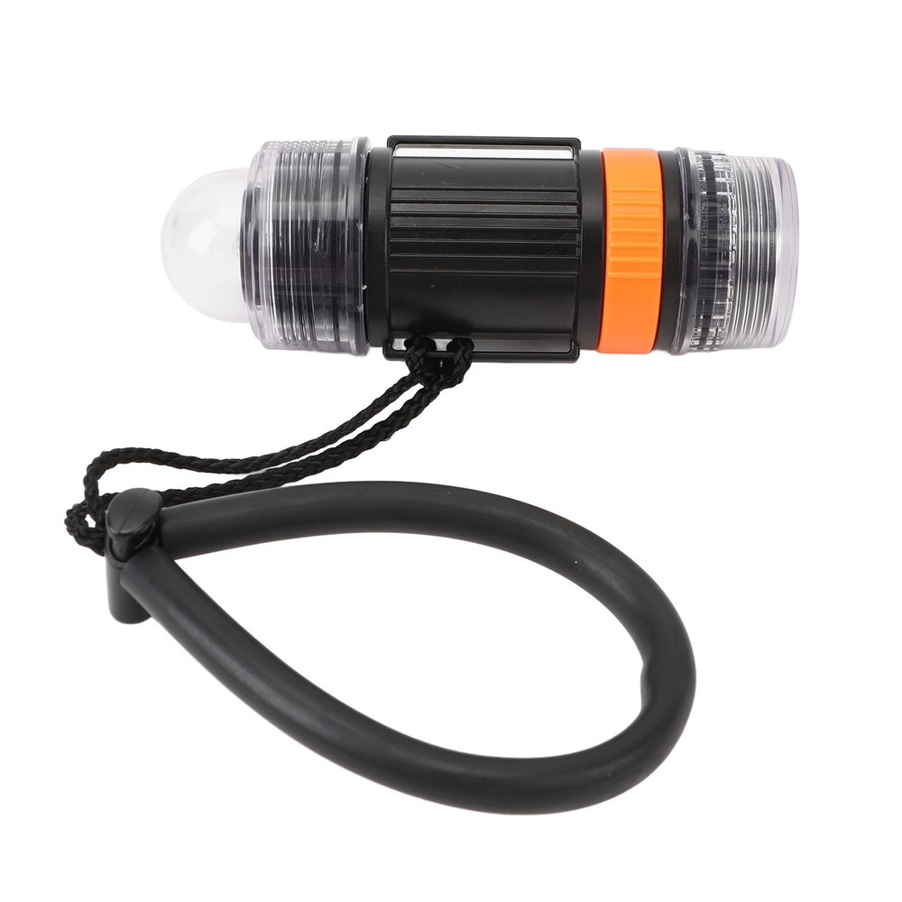 Waterproof Dive Strobe Flashlight High Brightness LED For Underwater Advent DGPM