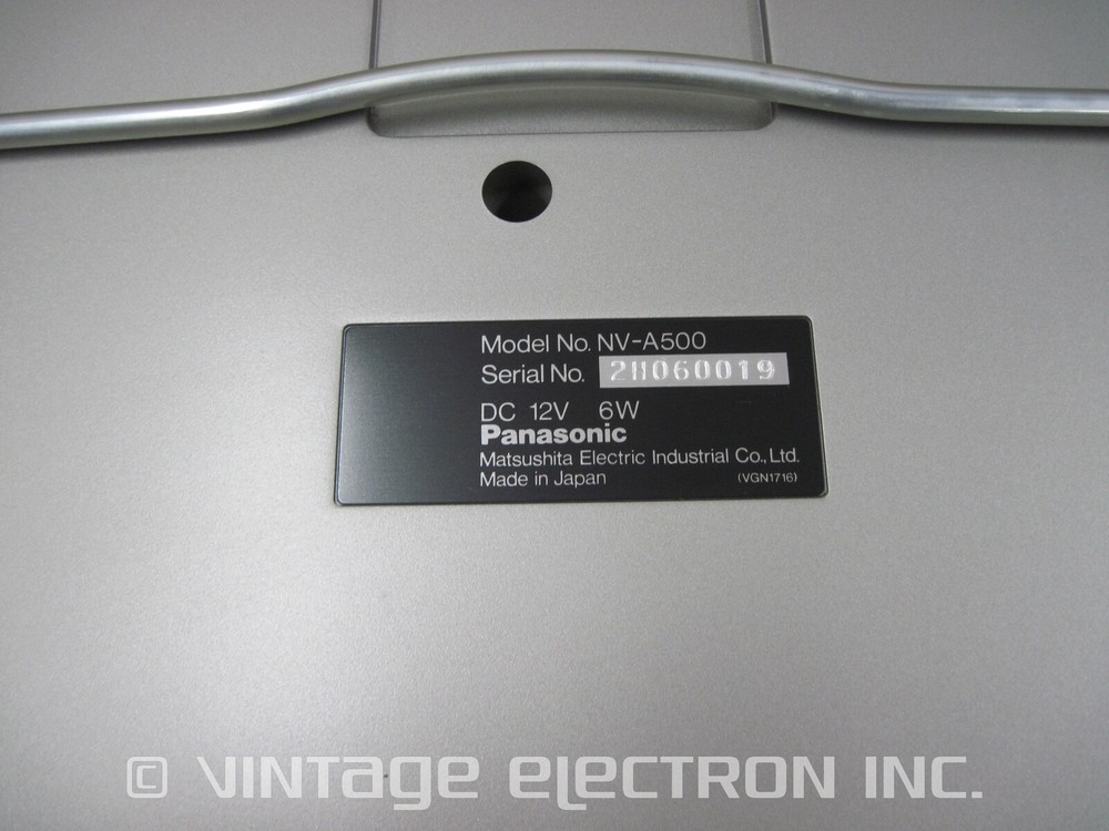 PANASONIC: NV-A500 Editing Controller w/Instruction Manual - Pro Video / Audio