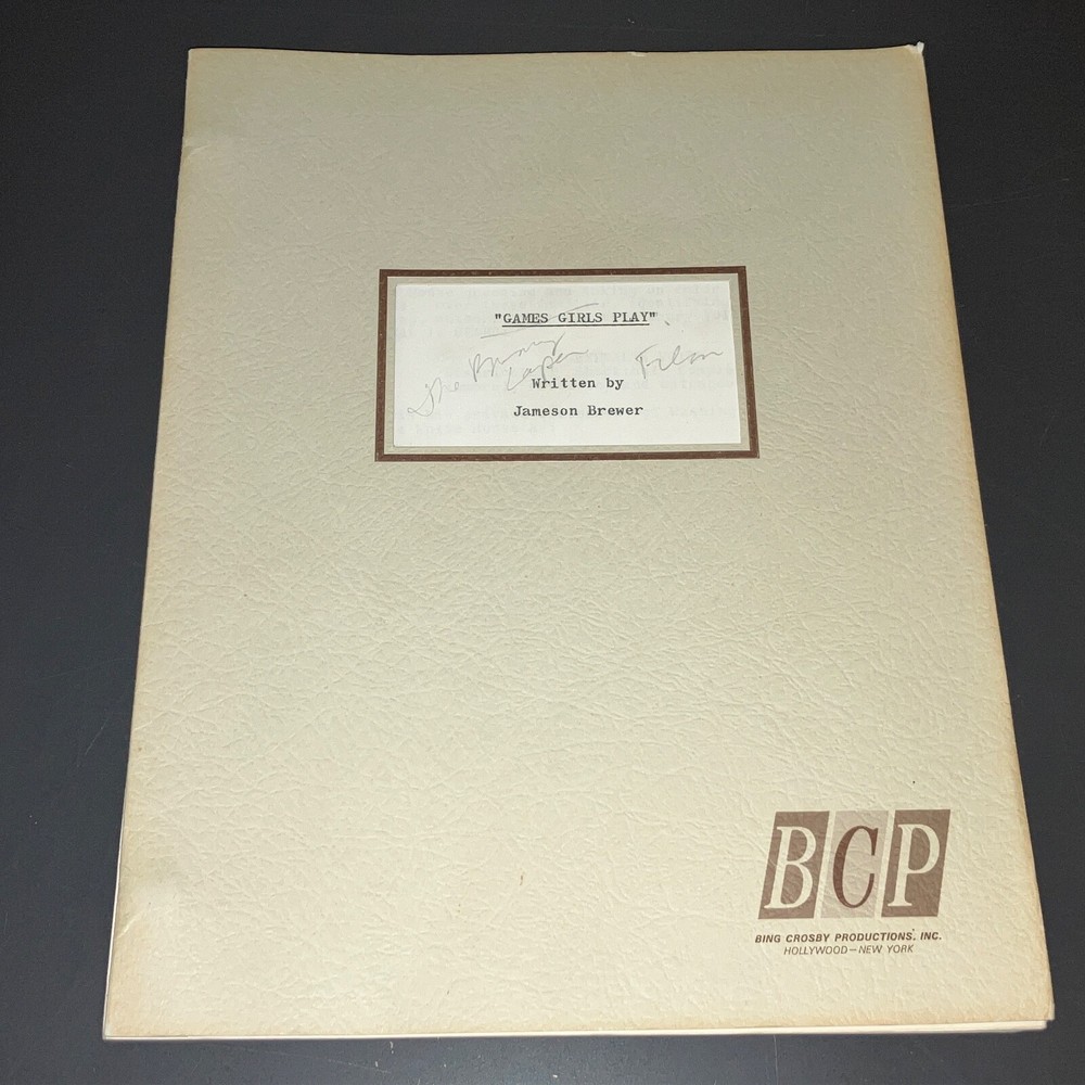 BUNNY CAPER (2/7/73) Jack Arnold Dir. / Early Title Draft + Hand-Typed Pgs +COA!