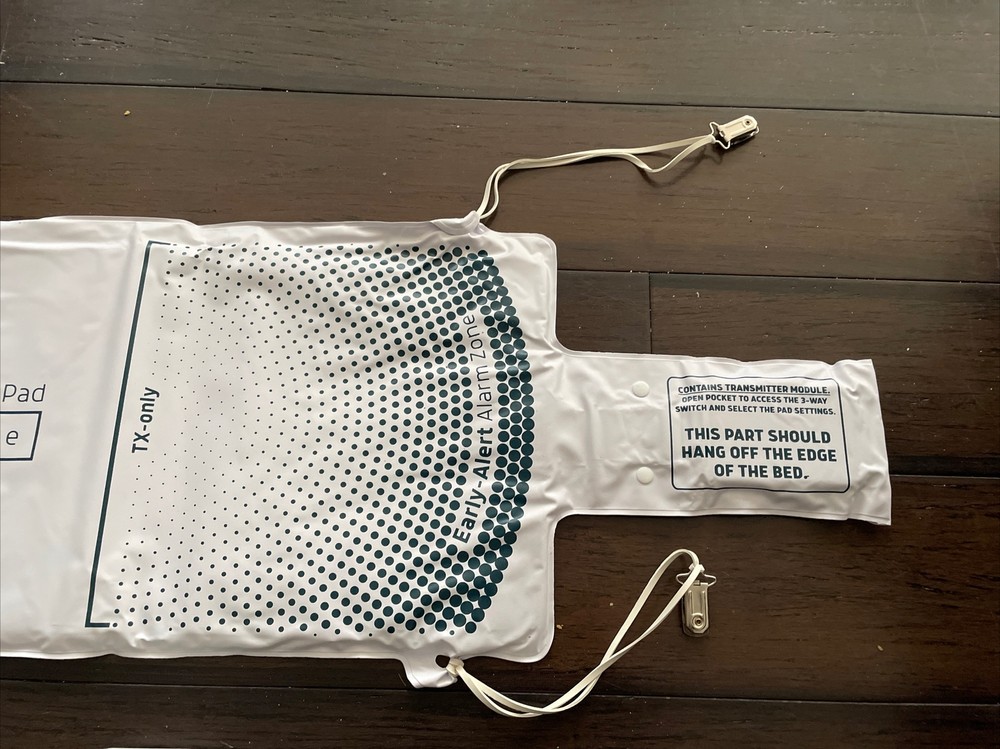 Lunderg Early Alert Bed Alarm System Alarm Pad Wireless Sensor
