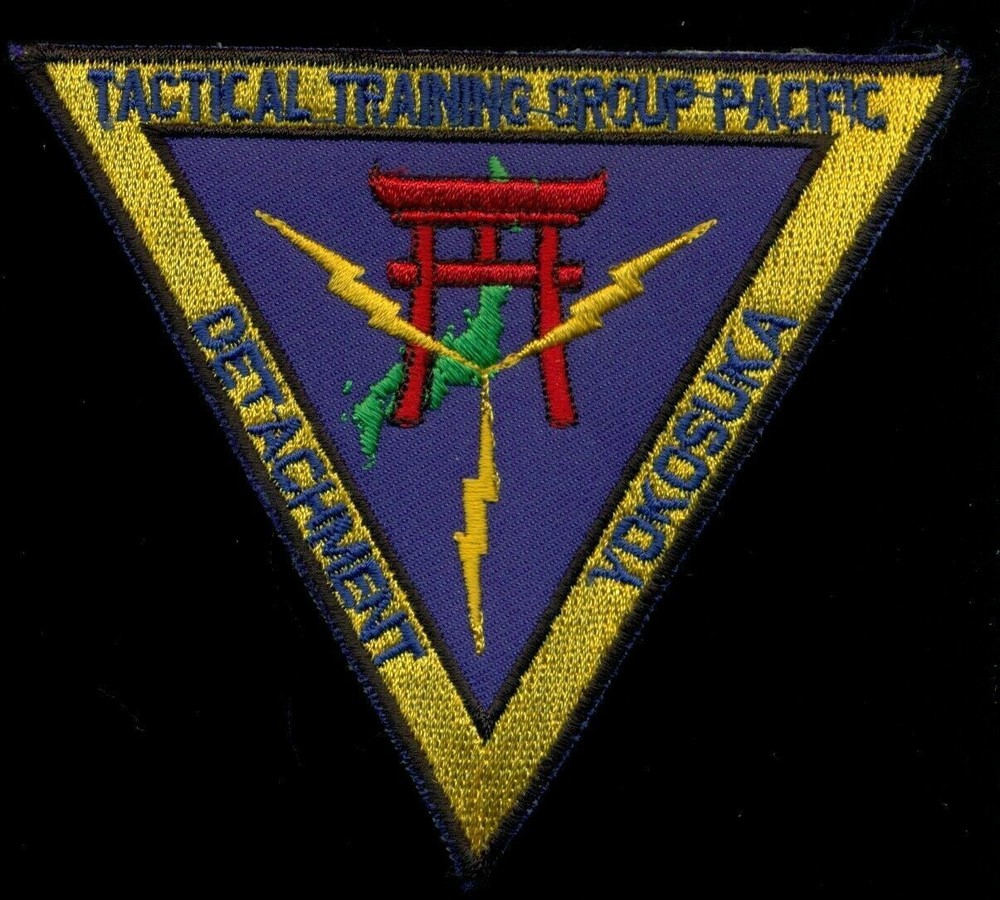 USN Tactical Training Group Pacific Detachment Yokosuka Patch SK-8