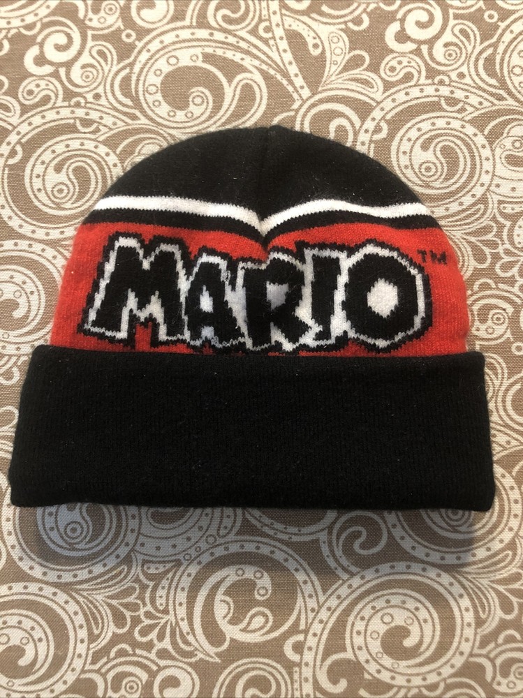 Super Mario Kids Beanie Knit Hat Small-EUC. B
