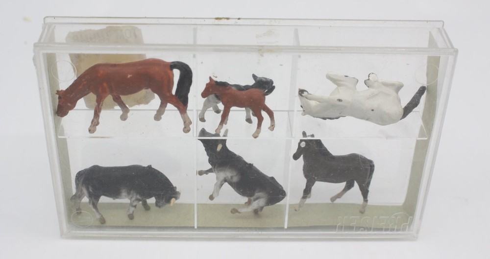 Preiser 150 HO Animals - Assorted Farm Animals Figures
