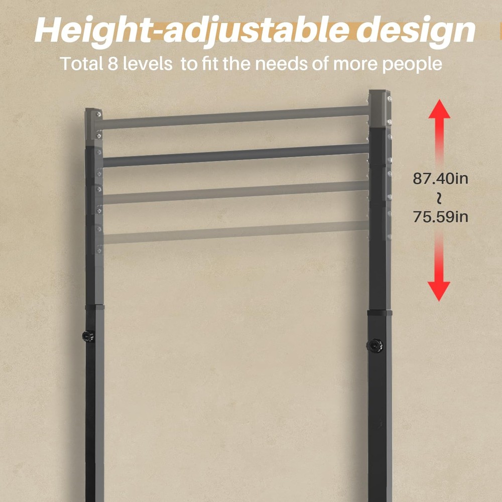 Pull Up Station, Power Tower Portable Pullup Bar Station, Pull Up Bar for Hom...