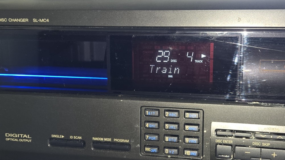 Technics Vintage SL-MC4 60 Disc CD Player Tested Working