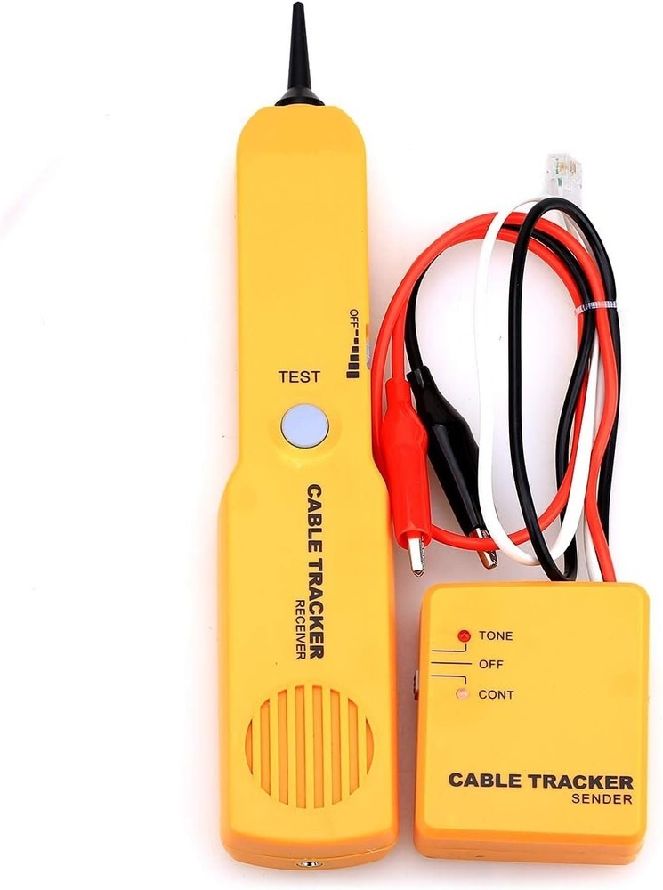 Professional Cable Finder & Tone Generator Tool - Battery Powered Tracker