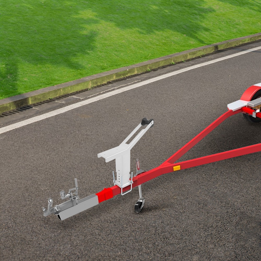 Adjustable Boat Trailer Winch Stand Trailing Tool W/ Roller for Various Ships