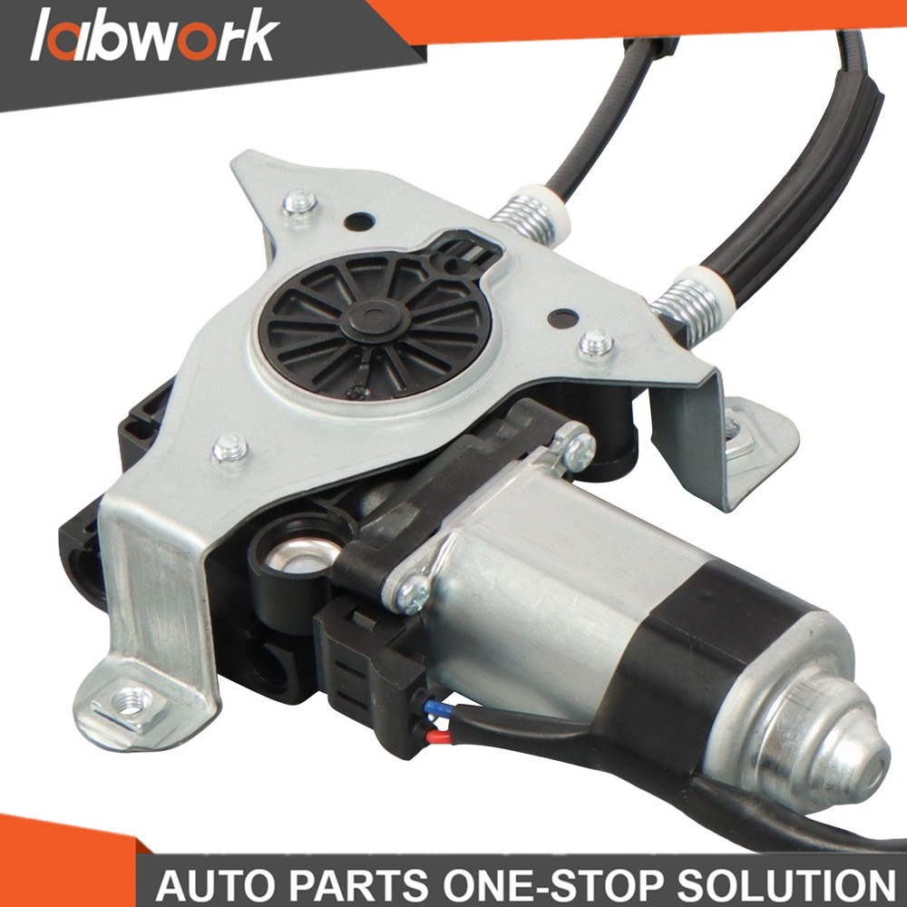 Labwork Front Left Right Pair Front Window Regulator w/ Motor for Buick Century