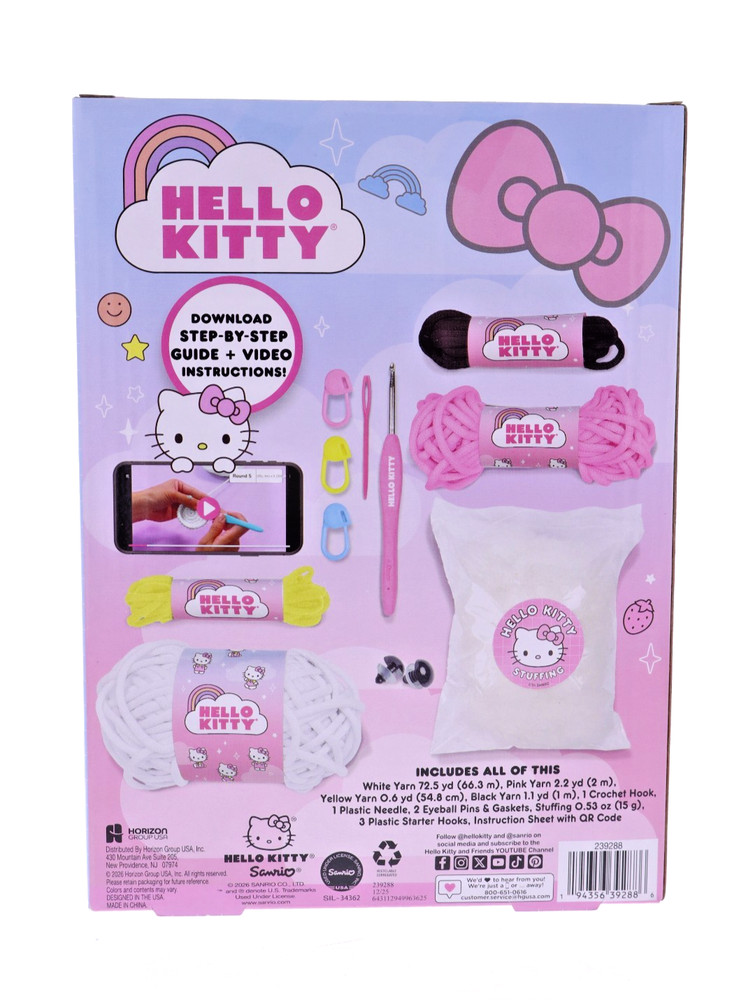 Hello Kitty Crochet Kit