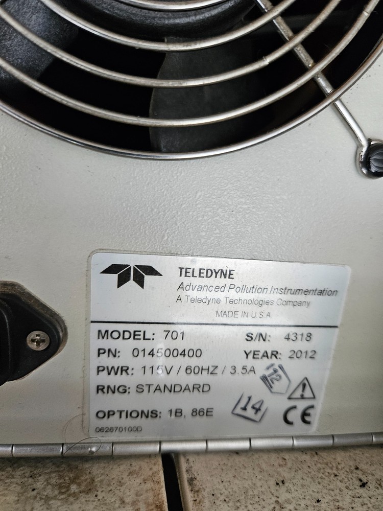 Teledyne 701 - Zero Air Generator