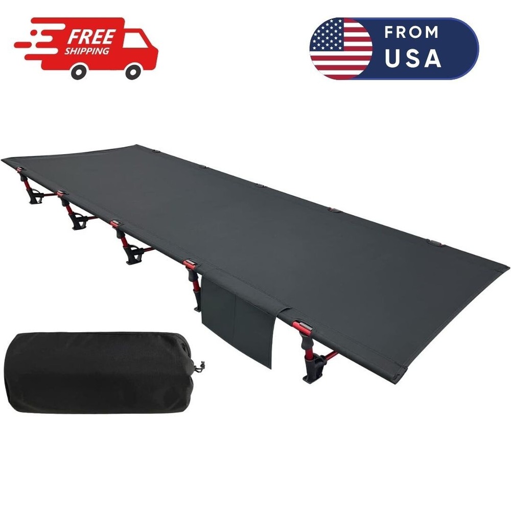 Portable Camping Cot Sleeping Cot Ultralight Backpacking Cot Bed for Outdoor