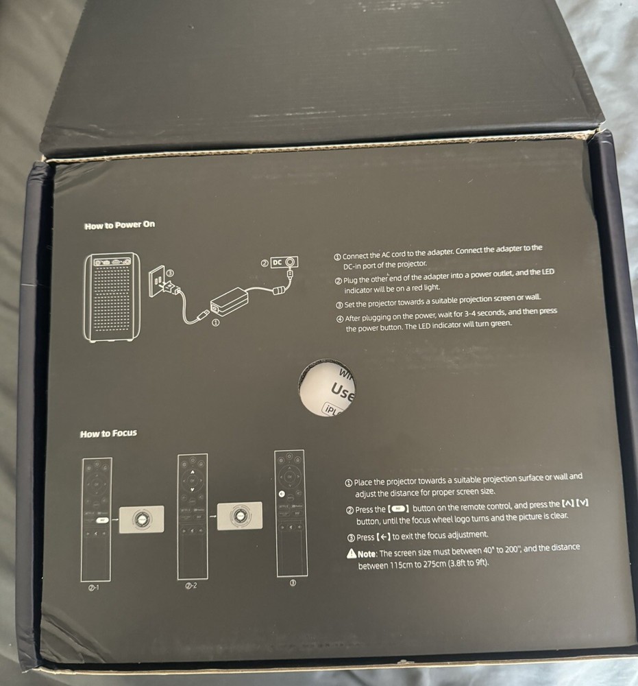 iZeeker WiFi Netflix LED Projector iPL610