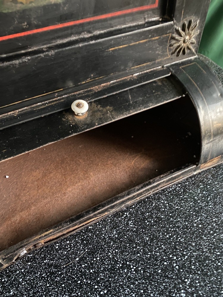 Antique Tea Bin Store Display Japan Large