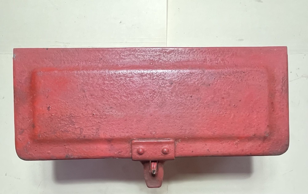 Vintage Farm Tractor Tool Box Used