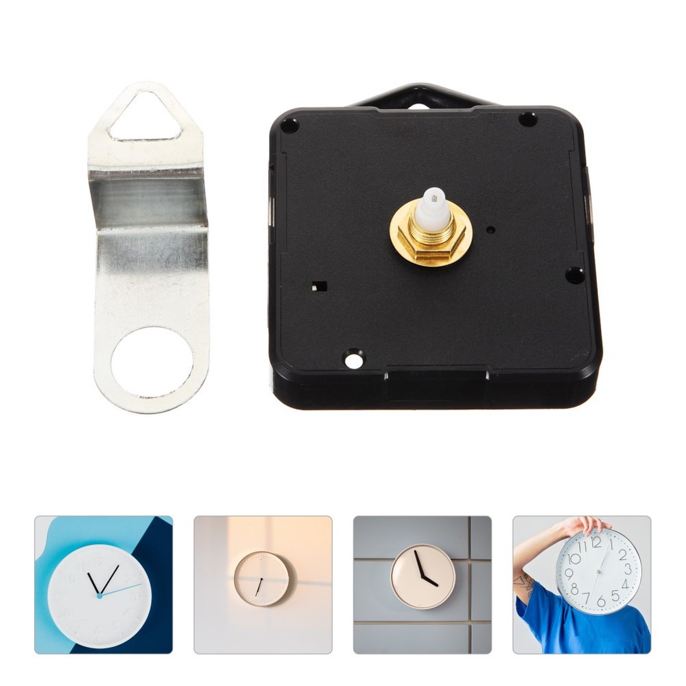 Pendulum Clock Mechanism Replacement Black Quartz Wall Clock Movement Part