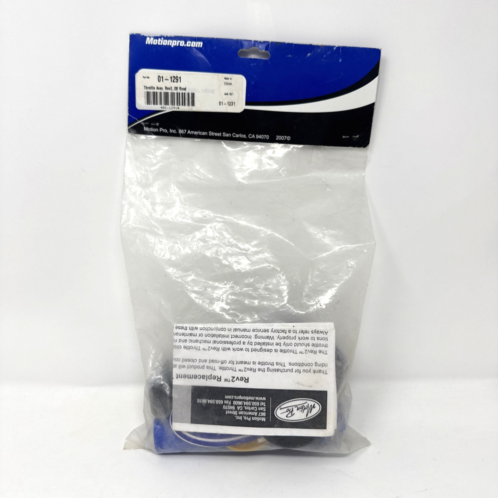 Motion Pro Rev2 Throttle Assembly - Off-Road - 01-1291 New