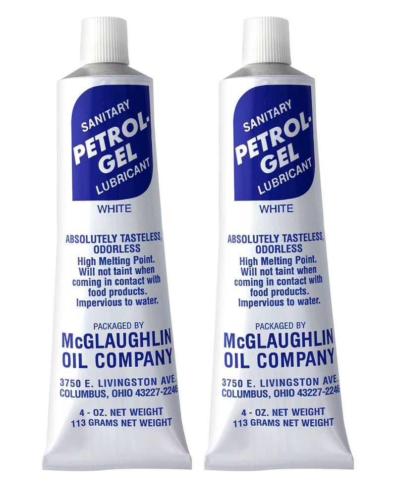 (2 Pack) Petrol Gel Food Grade Equipment LubricantNSF (2/4 oz. Tube)