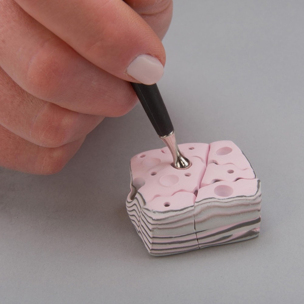 Tools: Dual End Detail Tools - 3pc Set - Sculpting Tools for Multiple Types o...