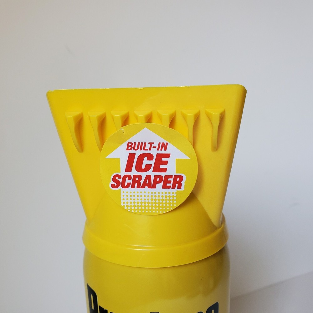 Lot 3 Cans Prestone Windshield De-icer Ice Fighter Spray Wipers Scraper Built In