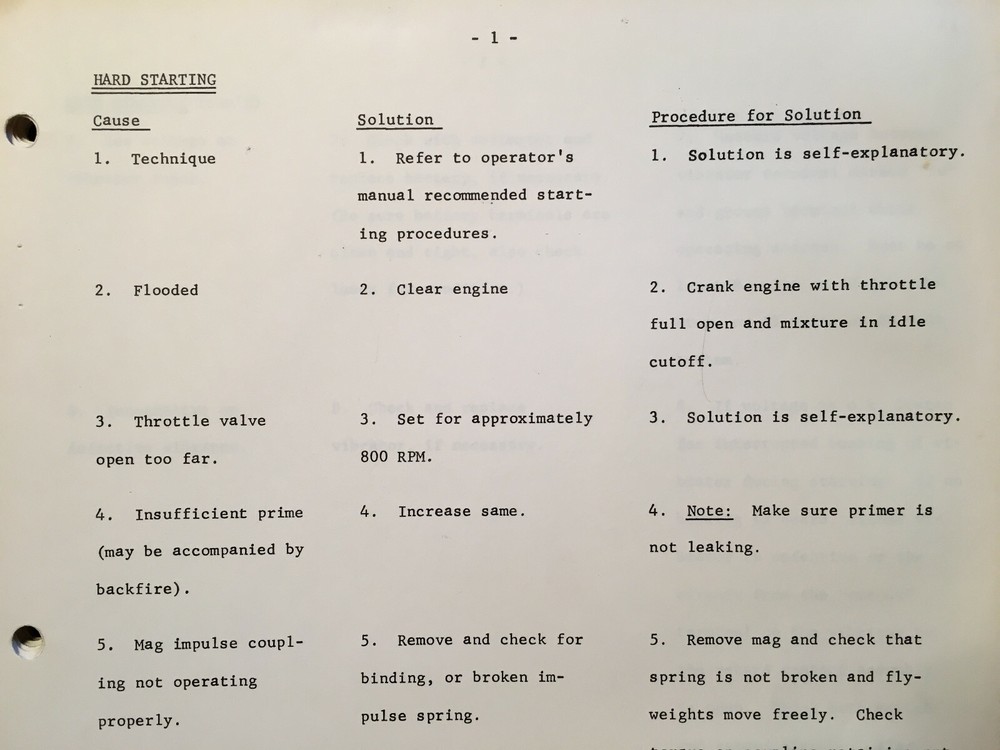 Lycoming Textron Aircraft Engine Trouble-Shooting Manual