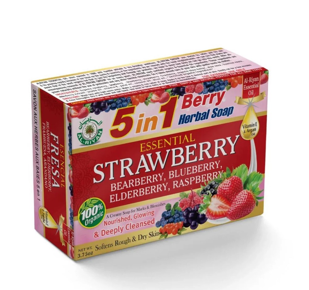 Strawberry Herbal Soap