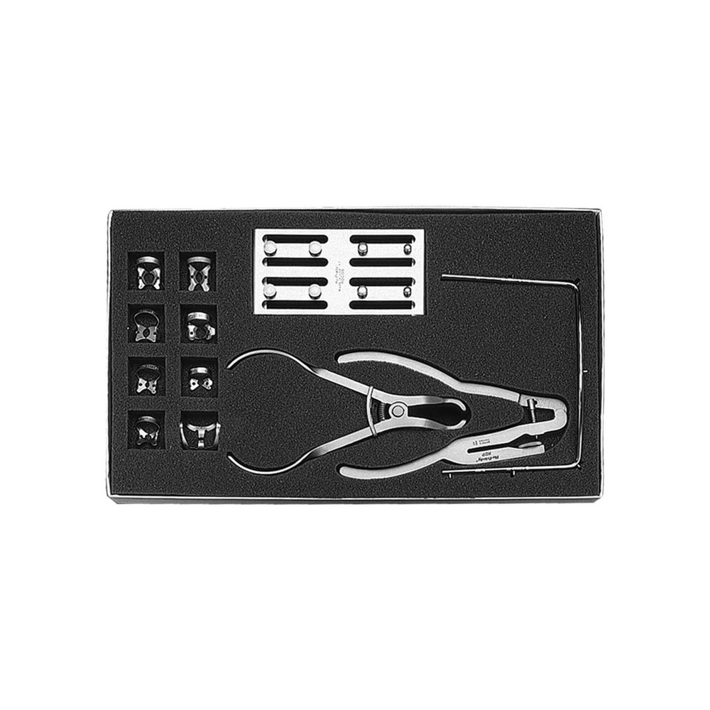 Hu-Friedy RDKIT Rubber Dental Dam Kit Includes Forceps Punch Frame