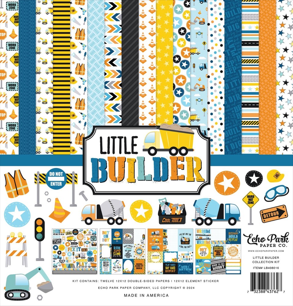 Little Builder  Echo Park Collection Kit