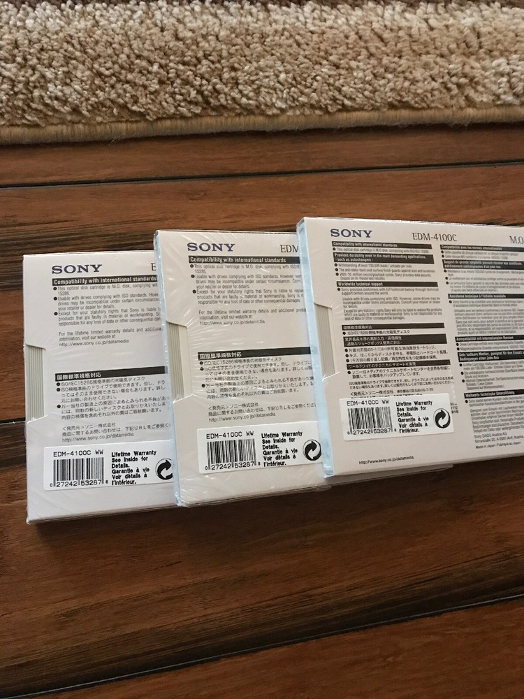 Sony M.O. Discs EDM-4100C