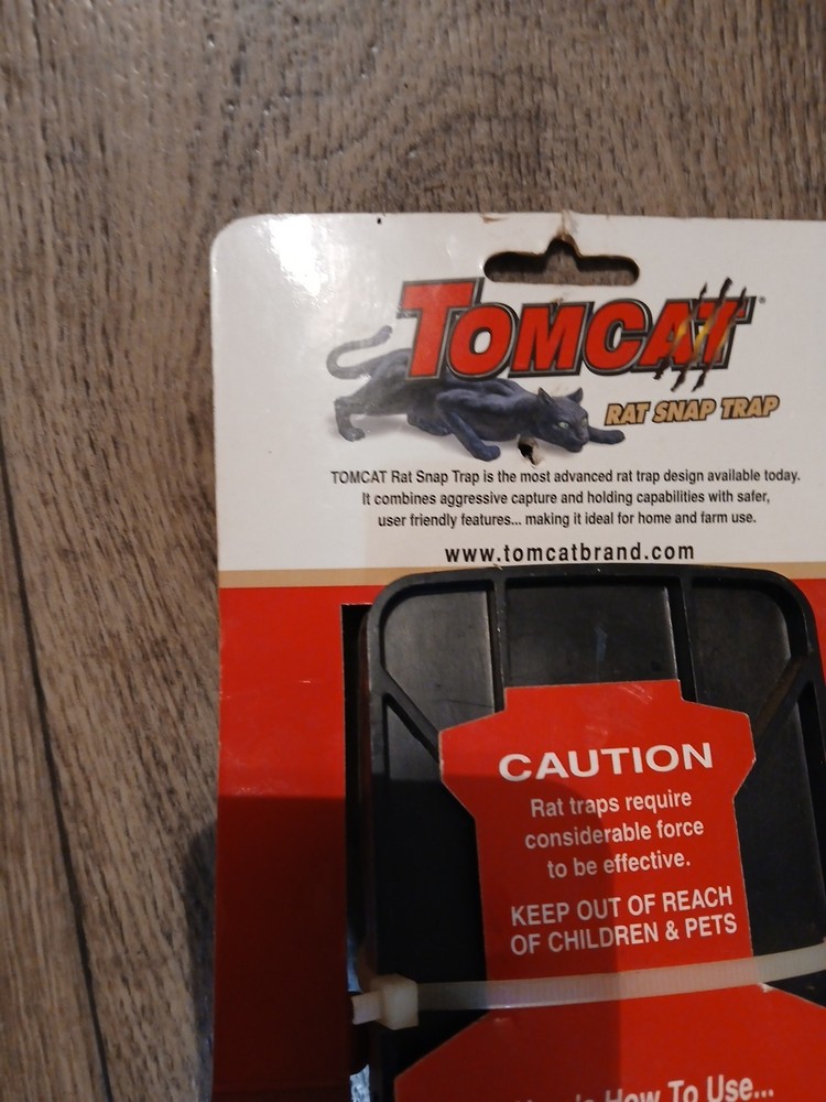 Tomcat Rat Snap Trap - Reusable, 1-Pack
