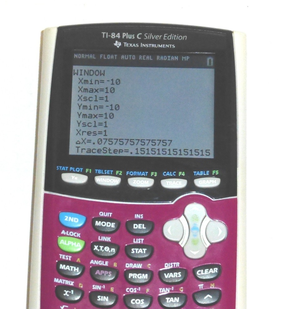 Texas Instruments TI-84 Plus C Silver Edition Graphing Calculator with Cover