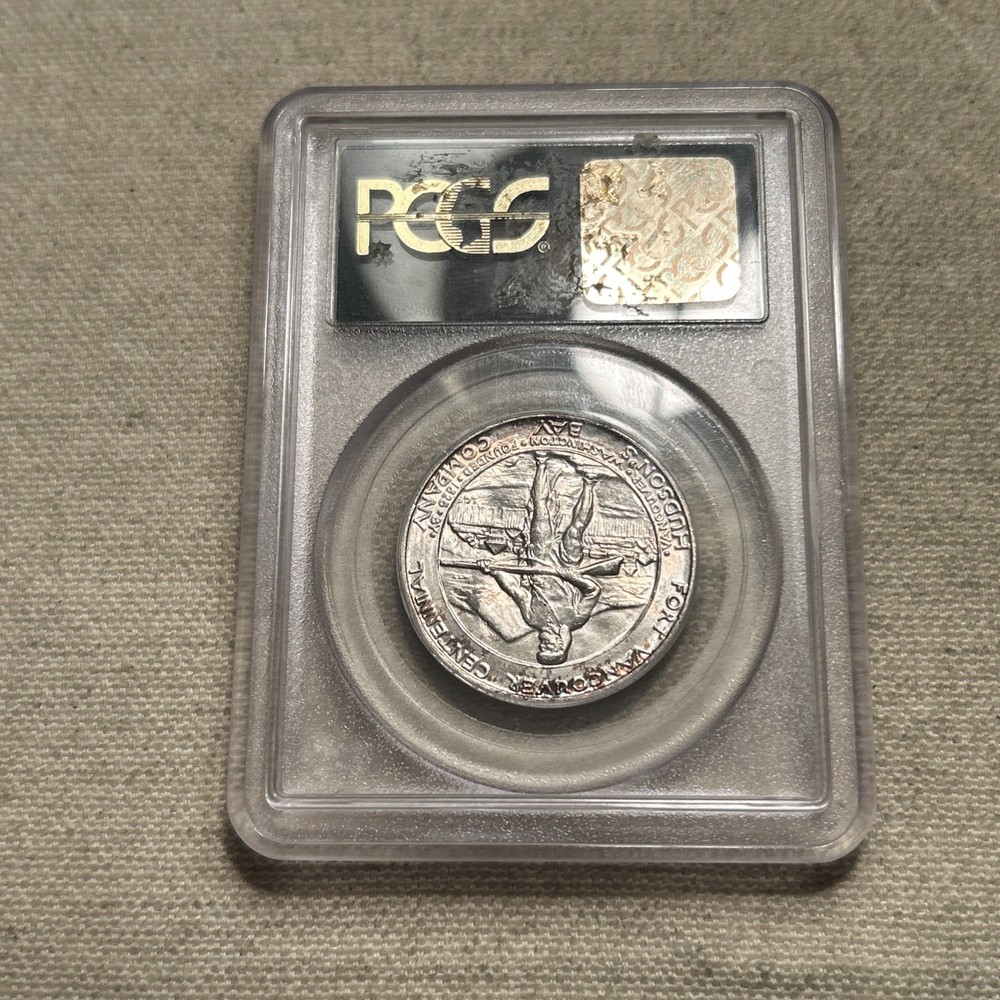 Vancouver Commemorative Silver Half Dollar 1925 MS62 PCGS OGH