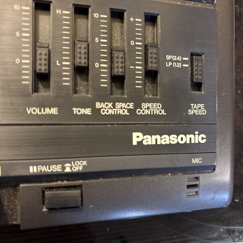 Panasonic RR-930 Microcassette Transcriber Working *VINTAGE*