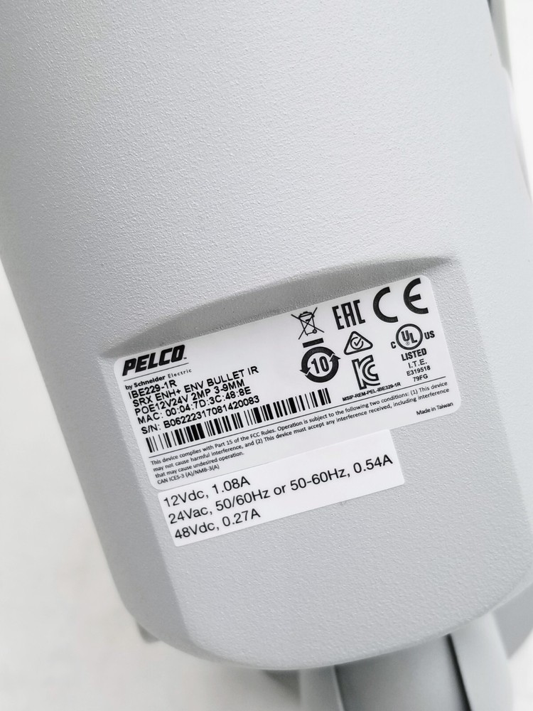 PELCO IBE229-1R CAMERA