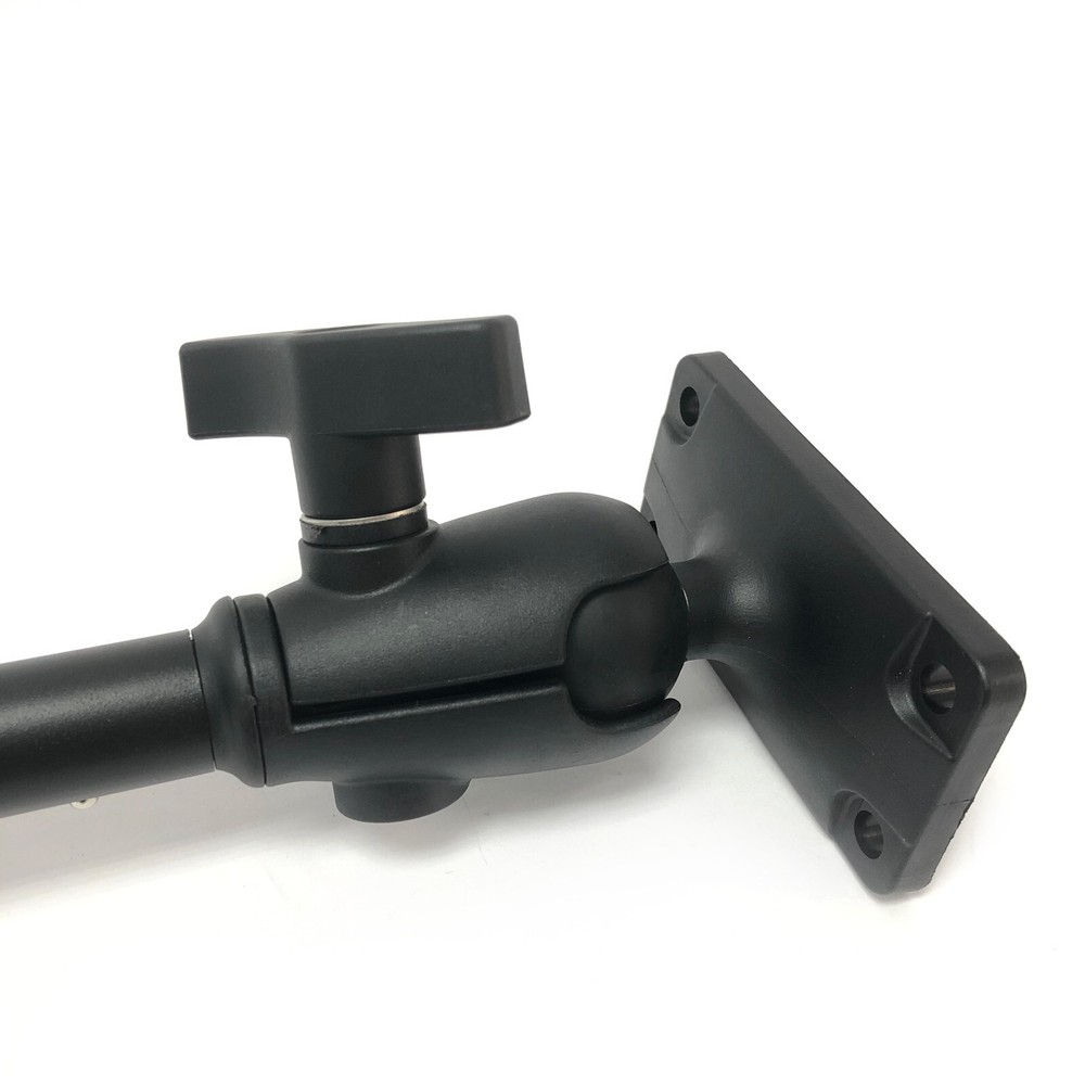 360° Fish Finder Holder GPS Plate Mount Stand Install fitting A Rectangular Base